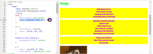 CSS inher