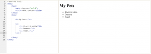 HTML Tables